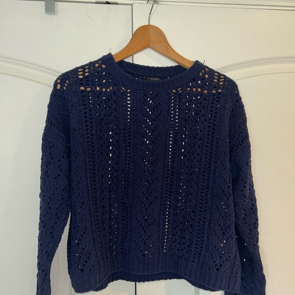 Navy Blue Women's Sweater